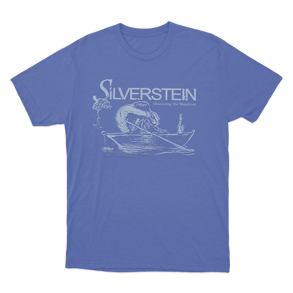 Discovering the Waterfront Unisex T Shirt Blue Discovering the Waterfront Unisex T Shirt Blue