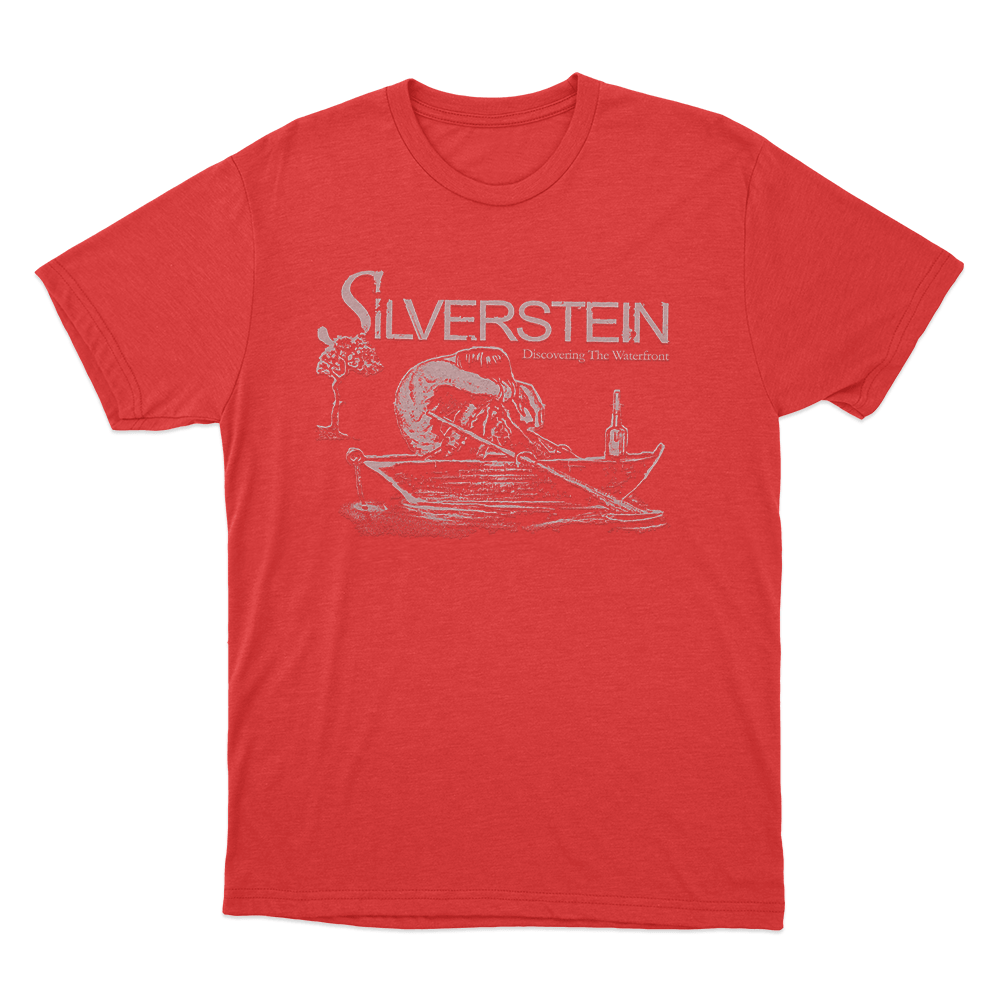 Discovering the Waterfront Unisex T Shirt Red Discovering the Waterfront Unisex T Shirt Red