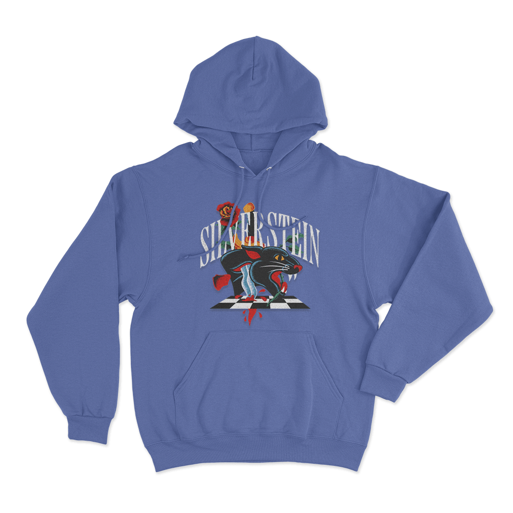 Panther Unisex Hoodie Blue Panther Unisex Hoodie Blue