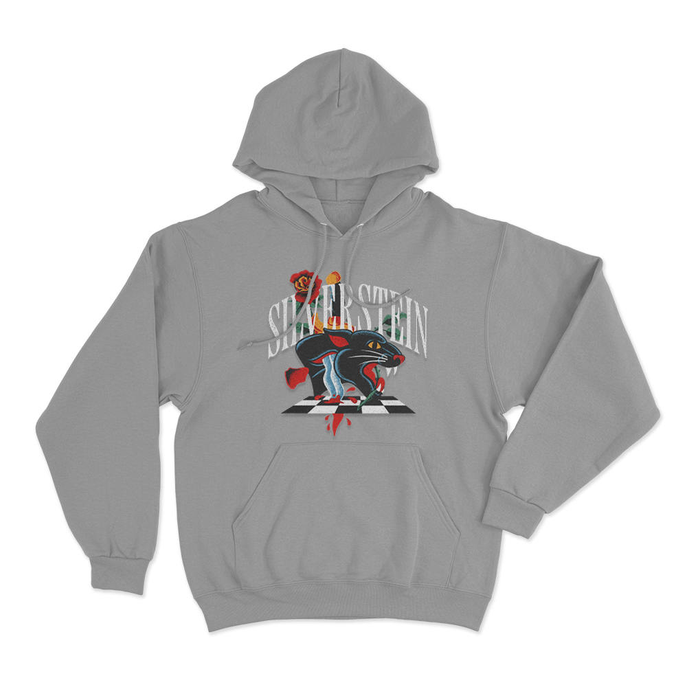 Panther Unisex Hoodie Grey Panther Unisex Hoodie Grey
