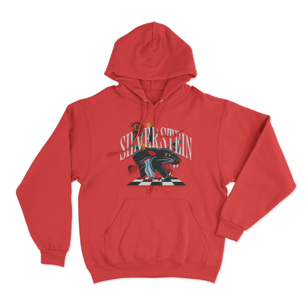 Panther Unisex Hoodie Red Panther Unisex Hoodie Red