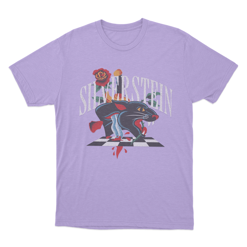 Panther Unisex T Shirt Purple Panther Unisex T Shirt Purple