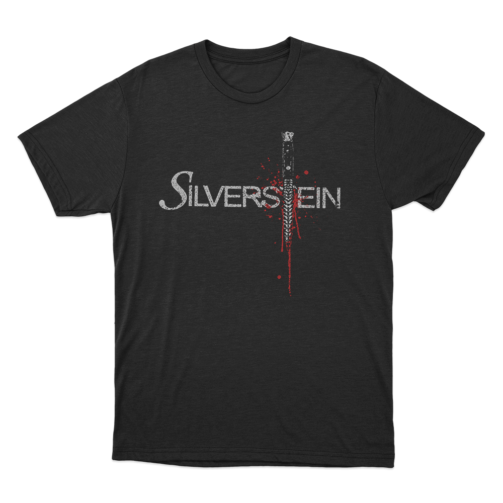 Silverstein Early 2000s Knife Unisex T Shirt Black Silverstein Early 2000s Knife Unisex T Shirt Black