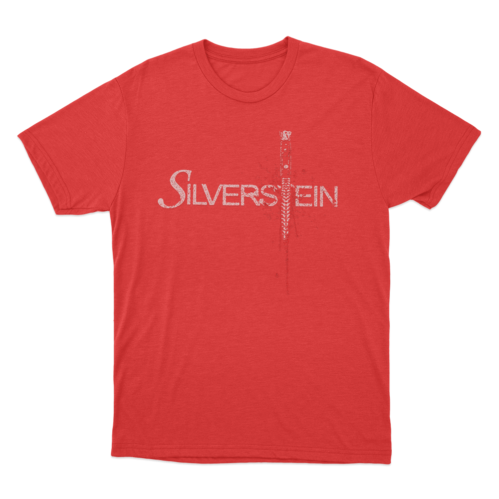 Silverstein Early 2000s Knife Unisex T Shirt Red Silverstein Early 2000s Knife Unisex T Shirt Red