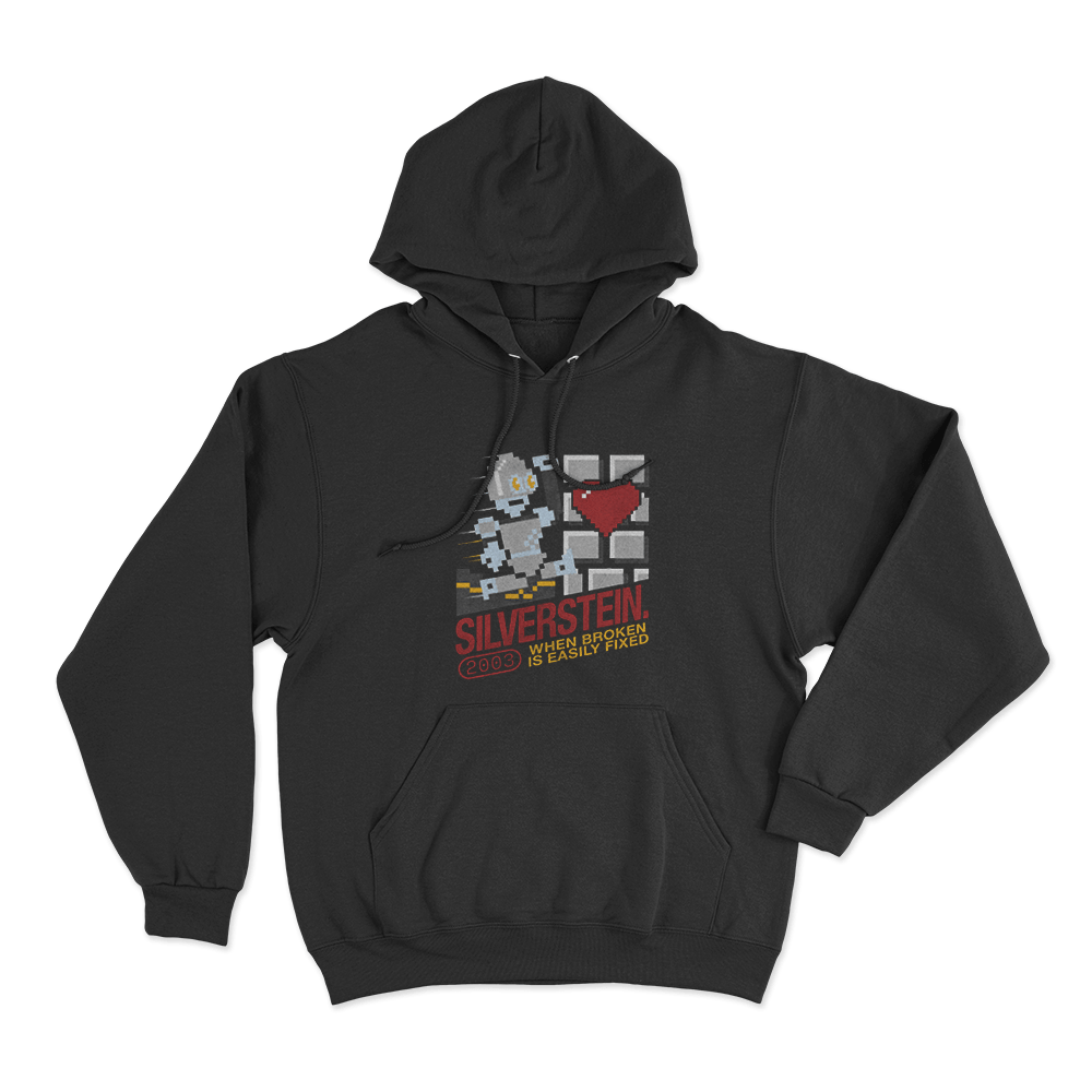 Silverstein Video Game Unisex Hoodie Black Silverstein Video Game Unisex Hoodie Black