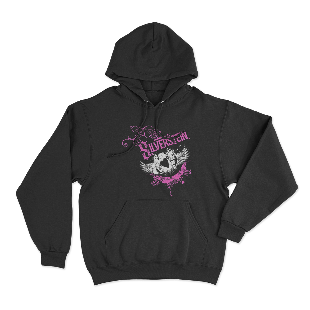 Silverstein Wings Unisex Hoodie Black Silverstein Wings Unisex Hoodie Black