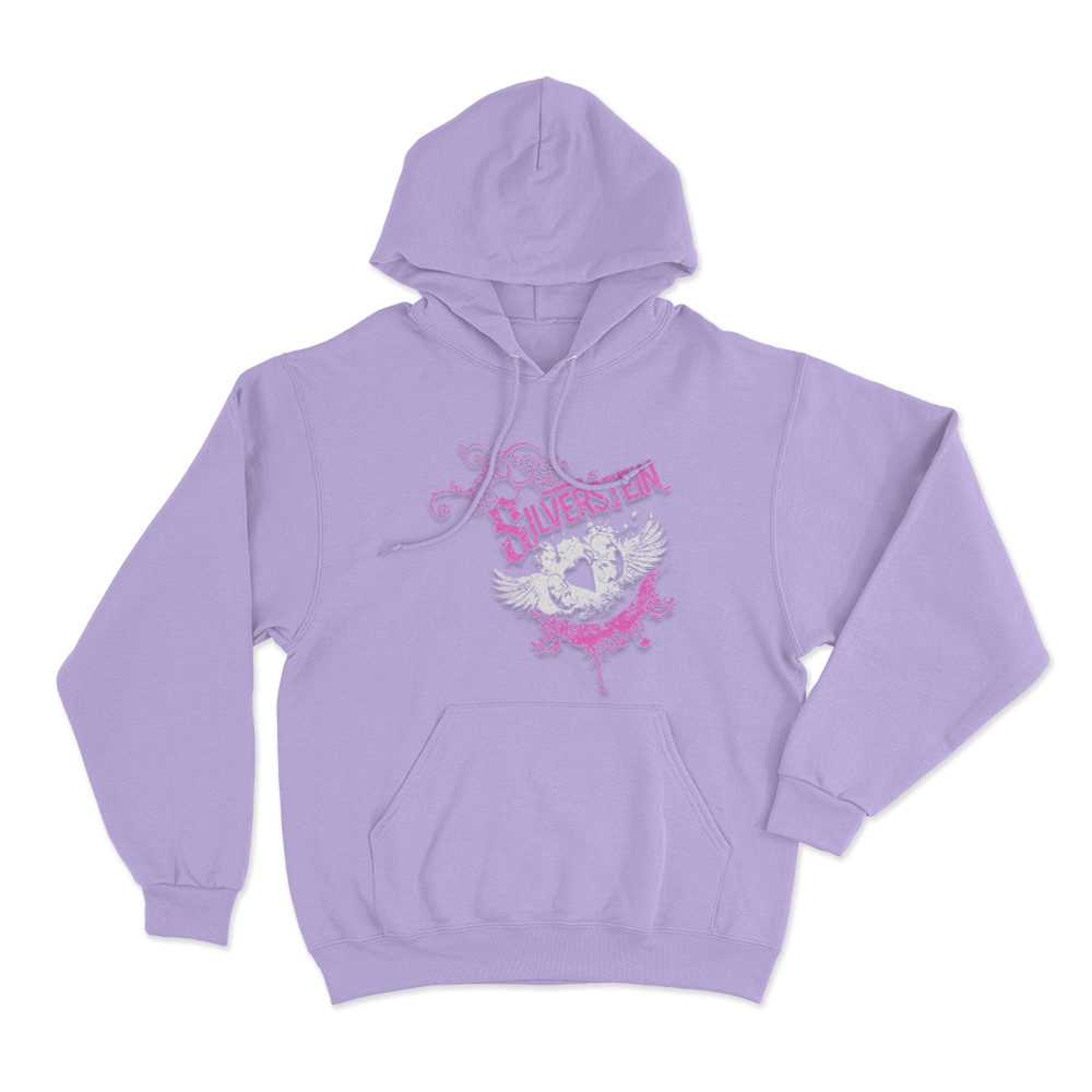 Silverstein Wings Unisex Hoodie Purple Silverstein Wings Unisex Hoodie Purple