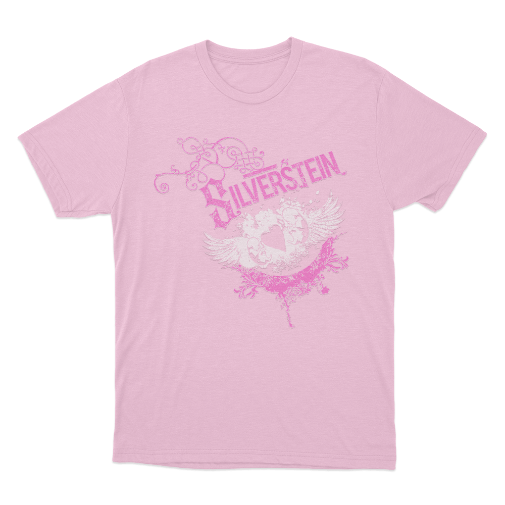 Silverstein Wings Unisex T Shirt Pink Silverstein Wings Unisex T Shirt Pink