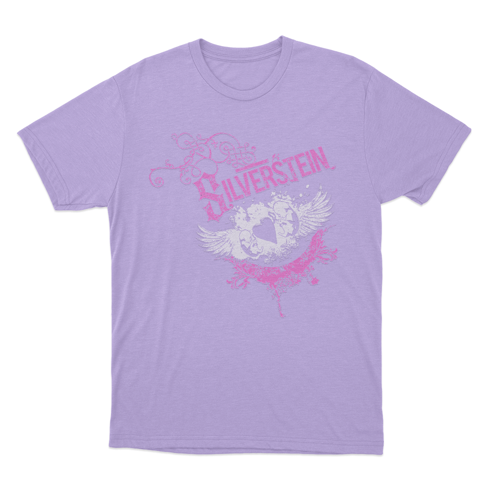Silverstein Wings Unisex T Shirt Purple Silverstein Wings Unisex T Shirt Purple